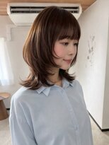 エトワ 中央店(etoi)&nbsp;大分切りぱなし韓国レイヤーボブタイトメ軽めボブ外はねボブ