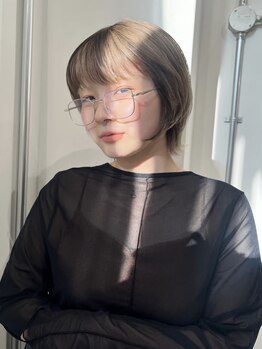 ケシキ大名(keshiki)の写真/ショート/ボブ/レイヤーのお客様から大人気の《keshiki》ショート/ボブ/レイヤーが長く簡単に楽しめる☆