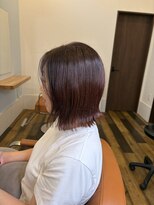 リノアプラス(Linoa+)&nbsp;艶感切りっぱなしボブ