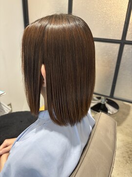 ウルヘアー 緑地公園(ulu hair) 大人ボブ40代50代60代