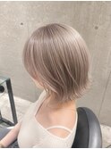 ホワイトミルクティーベージュ×ダブルカラーハイトーン