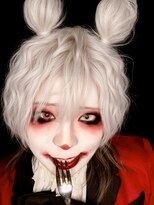 ヘアセットアップス(UP's)&nbsp;ハロウィンメイク＋ヘアセット『白いうさぎ』