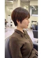 ノーティー(NORTY)&nbsp;マッシュショート/耳掛け可能ショート/綺麗めショート