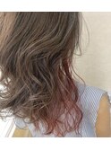 アクセサリーカラーくすみピンク ラウレア新福島