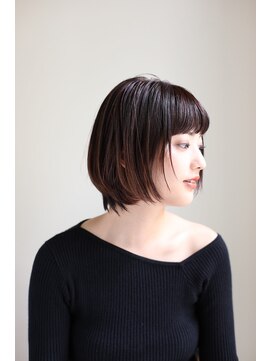 シアン 栄店(CYAN.) 大人ショート×ナチュラルハイライト