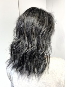 フォーク(FOLK) KASUMI×外国人風ラフウェーブ3Dハイライト     【FOLK 恵比寿】