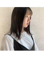 エイト 福岡天神店(EIGHT fukuoka)&nbsp;【EIGHT 福岡9月】馬場佑馬　韓国人風インナーカラー