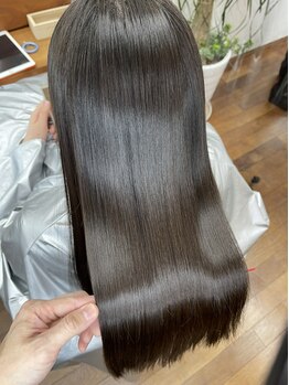 イリス 高槻店の写真/【オーダーメイドヘアエステ】圧倒的技術で髪質改善!オーダーメイドの栄養補給でなりたいStyleに導きます☆