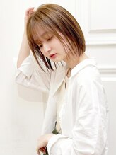 シェア 梅田 バイ ケーツー(SHARE 梅田 by k-two) レイヤーボブ/前髪あり/30代/40代/50代/60代/白髪染め/髪質改善