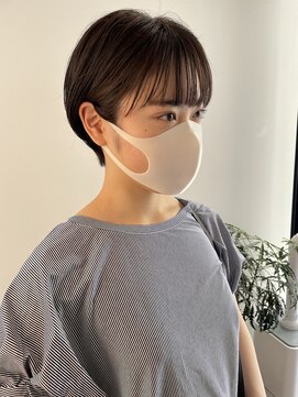 トレス(TRESS) ショートボブ　耳掛けショート　シースルー前髪