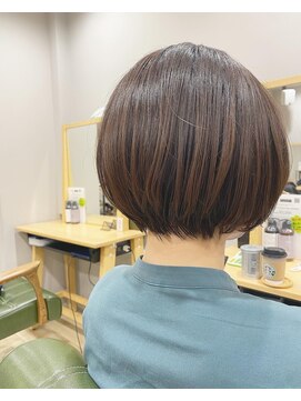 ヘアサロン ナノ(hair salon nano) ショート/丸みショートボブ/大人ショート/20代/30代