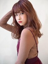 カナン 銀座(CANAAN)&nbsp;ピンクベージュ　ふんわりレイヤー　小顔カット