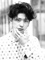 ノラキチジョウジ(NORA KICHIJOJI)&nbsp;#韓国マッシュ#メンズパーマ#ニュアンスマッシュ#センターパート