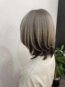 ルヴェルヘアー(Revel hair) ウルフ×アンブレラカラー