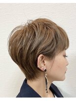 ヴェイスサロン(Vase Salon) 暗めカラーグランマッシュデザインカラーフェイスフレーミング1