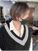 20代30代40代◎小顔骨格矯正ショート【麻生/札幌ショート/白髪】