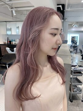 プネル(punel) グレーピンク