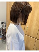 ディードットログ 大和西大寺店(D.Log)&nbsp;パツッとボブ　ミニボブ　ショートヘア　切りっぱなし