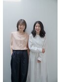 美フォルムカット、艶カラー、髪質改善