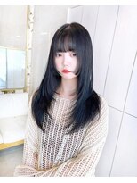 オーロ 緑地公園店(ORO)&nbsp;*アッシュブラック/姫カットレイヤー/イドゥナ/ぺスジ