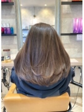 シェイプスヘアデザイン 上三川店(Shape's hair design) 【小野塚】ミディアムレイヤー