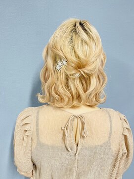 ヒュミ(hymy) ボブアレンジ/お呼ばれヘア/推し活ヘア/参戦ヘア/韓国ヘア