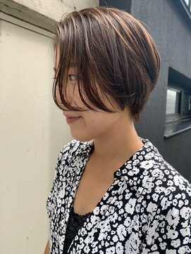 ラレイ ハラジュク(Lalei harajuku) くびれショート/ハンサムショート/ブリーチなしのダブルカラー