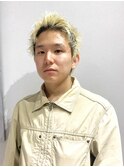 スパイキーショート/抜きっぱなしブロンド