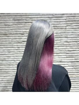 ビスイル 秋葉原店(Vis ill) 大人美人透明感艶カラーインナーカラーハイトーンピンク