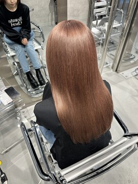 シー(shii..) 《shii.. /稲葉》#ダブルカラー#ピンクベージュ#髪質改善