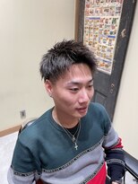 フォーコーナーズカットショップフェイビーズ 名古屋西(FourCornersCutShop favey's)&nbsp;ショートバング【刈り上げ】【メンズカット】