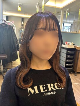 ペッツショコラ(PETZ chocolat) ちらっと可愛い!ベージュイヤリングカラー☆yuya