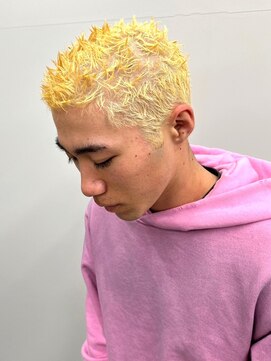 セプト 博多(SEPT.) イージードリルパーマ イージーパーマ ブリーチ メンズカット