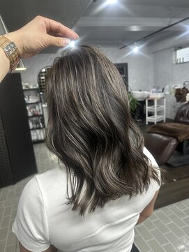 アヤメ 巣鴨店(ayame) (ayame巣鴨)ハイライト_セミロング_tokio_グレージュ_巣鴨2