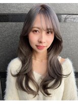 ロージアバイアルティナ(ROSIER by artina) 韓国風巻き_ラベンダーミルクティー_姫カットレイヤー