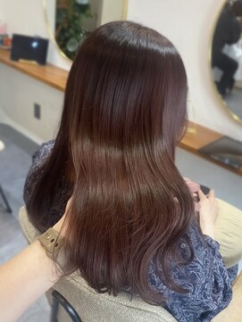 トワ(toi) ブリーチなしダブルカラー/ディープパープル/ラベンダー/横浜