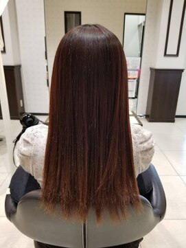 ミック ヘアアンドメイクアップ 高田店(miq Hair&Make up) 縮毛矯正/髪質改善ストレート/艶感ヘア/ナチュラルストレート
