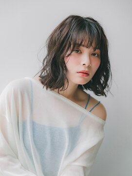 アンアミ オモテサンドウ(Un ami omotesando) 【Un ami】無造作ボブパーマ【joemi by unami 横町 明彩未】