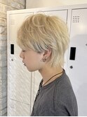 マッシュショート/マッシュウルフ/ハイトーン/フェザーショート