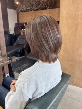 ロルド シェリ(Rold Cheri) 【山本智文】脱白髪染めハイライト白髪染めぼかし