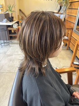ヘアースタジオ ノラ(Hair studio NORA) マッシュウルフ