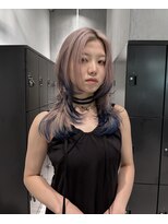 ヴァーディ オモテサンドウ(Vardy omotesando)&nbsp;ハッシュカット×ラベンダーミルクティー×ネイビーブルー