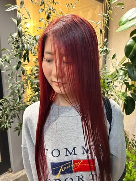 ゼストカロン(ZEST Kalon) 髪質改善トリートメント×cherry red