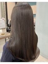 ヘアーアンドメイク シークタチカワ 立川店(Hair&Make Seek) 【古澤】ブリーチなしワンカラー 柔らか質感オリーブベージュ