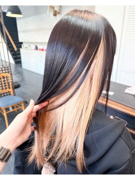 セットアップ 倉敷中庄店(SET-UP) 似合わせカット／インナーカラー／ホワイトブロンド