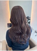 美髪*韓国風ふんわりウェーブ*ラベンダーカラー*Zina札幌大通