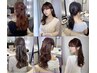 シャンプーブロー+簡単ヘアアレンジ