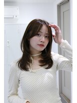 サンド ミュウ 横浜店(sand mieu)&nbsp;艶めくショコラブラウンミディ