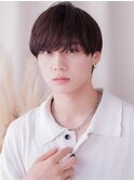 ダークアッシュ韓国風ナチュラルマッシュショート20代北浦和a!