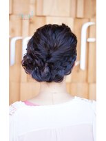 ムゥフ ヘアーアンドアイラッシュ(mouf hair&eyelash)&nbsp;【ｍｏｕｆ】編み込み☆パーティへアアレンジ